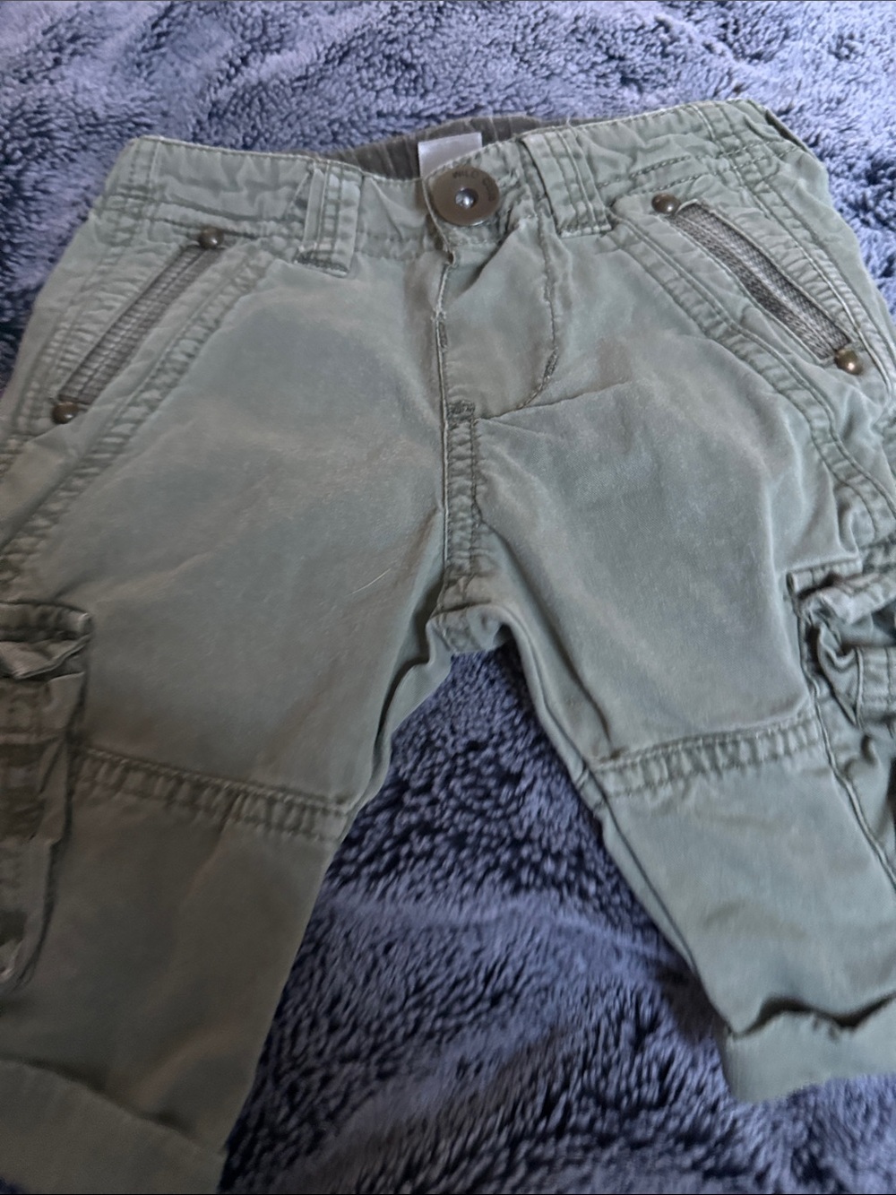 Classic Olive Cargo Pants for Men
